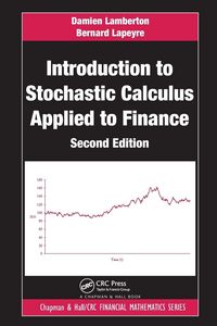 Produktbild: Introduction to Stochastic Calculus Applied to Finance