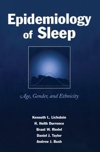Produktbild: Epidemiology of Sleep