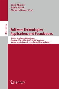 Produktbild: Software Technologies: Applications and Foundations