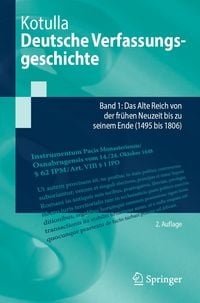 Produktbild: Deutsche Verfassungsgeschichte