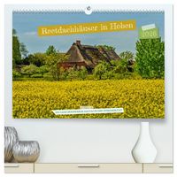 Produktbild: Reetdachh&auml;user in Hoben - Ein Maitag in der Wismarbucht (hochwertiger Premium Wandkalender 2026 DIN A2 quer), Kunstdruck in Hochglanz