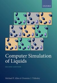 Produktbild: Computer Simulation of Liquids