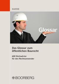 Produktbild: Das Glossar zum &ouml;ffentlichen Baurecht
