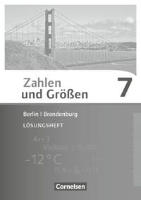 Produktbild: Zahlen und Gr&ouml;&szlig;en - Berlin und Brandenburg - 7. Schuljahr