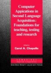 Produktbild: Carol A.  Chapelle, C: Computer Applications in Second Langu