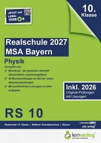 Produktbild: Original-Pr&uuml;fungen Realschule Bayern 2027 Physik