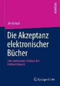 Produktbild: Die Akzeptanz elektronischer B&uuml;cher