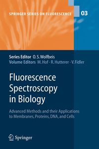 Produktbild: Fluorescence Spectroscopy in Biology