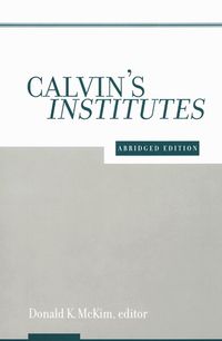 Produktbild: Calvin's Institutes