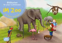 Produktbild: Im Zoo mit Emma und Paul. Kamishibai Bildkartenset.