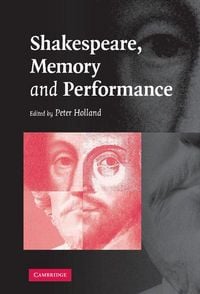 Produktbild: Shakespeare, Memory and Performance