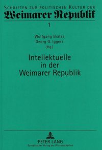 Produktbild: Intellektuelle in der Weimarer Republik