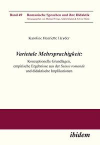 Produktbild: Varietale Mehrsprachigkeit