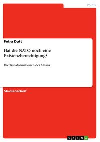 Produktbild: Hat die NATO noch eine Existenzberechtigung?