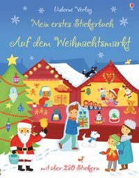 Produktbild: Mein erstes Stickerbuch: Auf dem Weihnachtsmarkt