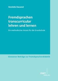 Produktbild: Fremdsprachen transcurricular lehren und lernen