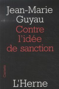 Produktbild: Contre l'id&eacute;e de sanction