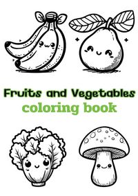 Produktbild: Fruits and Vegetables coloring book