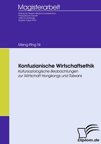 Produktbild: Konfuzianische Wirtschaftsethik