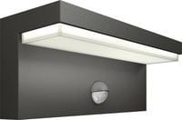 Produktbild: Philips LED Bustan 8720169257399 LED-Au&szlig;enwandleuchte mit Bewegungsmelder LED 3.8 W Anthrazit