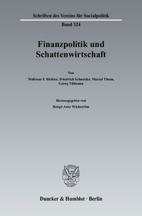 Bild vom Artikel Finanzpolitik und Schattenwirtschaft. vom Autor Bengt-Arne Wickström