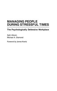 Produktbild: Managing People During Stressful Times