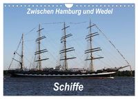 Produktbild: Schiffe - Zwischen Hamburg und Wedel (Wandkalender 2026 DIN A4 quer), CALVENDO Monatskalender