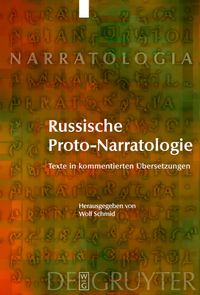 Produktbild: Russische Proto-Narratologie