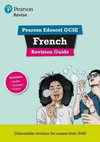 Produktbild: Pearson Revise Edexcel GCSE French Revision Guide incl. audio, quiz & video - for 2026, 2027 exams