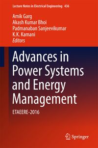Produktbild: Advances in Power Systems and Energy Management
