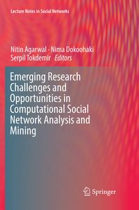 Produktbild: Emerging Research Challenges and Opportunities in Computational Social Network Analysis and Mining