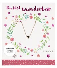 Produktbild: Edelstahl-Armband - Du bist wunderbar