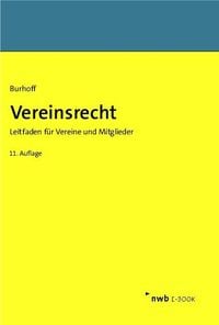Produktbild: Vereinsrecht