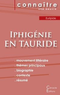 Produktbild: Fiche de lecture Iphig&eacute;nie en Tauride de Euripide (Analyse litt&eacute;raire de r&eacute;f&eacute;rence et r&eacute;sum&eacute; complet)