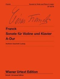 Produktbild: Franck, C: Sonate f&uuml;r Violine und Klavier A-Dur