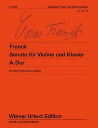 Produktbild: Franck, C: Sonate f&uuml;r Violine und Klavier A-Dur
