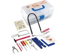 Produktbild: PEBARO 640 - Laubs&auml;ge-Set im Kunststoff-Tragekoffer, mit Anleitungsheft