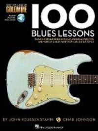 Produktbild: 100 Blues Lessons - Guitar Lesson Goldmine Series (Bk/Online Audio)