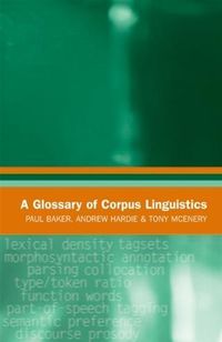 Produktbild: Glossary of Corpus Linguistics