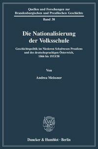 Produktbild: Die Nationalisierung der Volksschule.