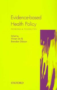 Produktbild: Evidence-Based Health Policy: Problems & Possibilities