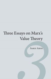 Produktbild: Three Essays on Marx's Value Theory