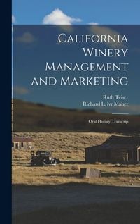 Produktbild: California Winery Management and Marketing