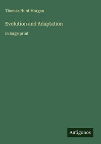 Produktbild: Evolution and Adaptation