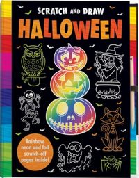 Produktbild: Scratch and Draw Halloween - Scratch Art Activity Book