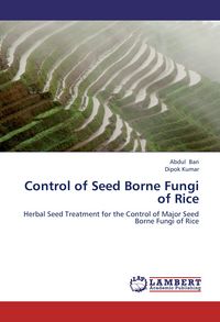 Produktbild: Control of Seed Borne Fungi of Rice