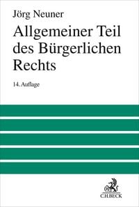 Produktbild: Allgemeiner Teil des B&uuml;rgerlichen Rechts