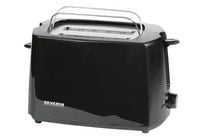 Produktbild: Severin AT2287 Toaster mit eingebautem Br&ouml;tchenaufsatz Schwarz