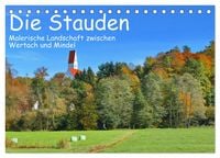 Produktbild: Die Stauden - Malerische Landschaft zwischen Wertach und Mindel (Tischkalender 2026 DIN A5 quer), CALVENDO Monatskalender