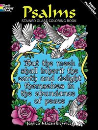 Produktbild: Psalms Stained Glass Coloring Book